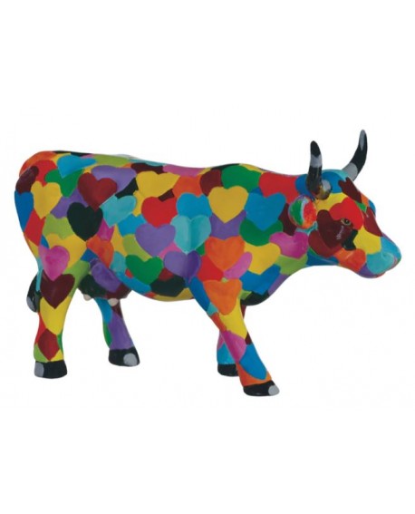 VACHE HEARTSTANDING COW MEDIUM COWPARADE