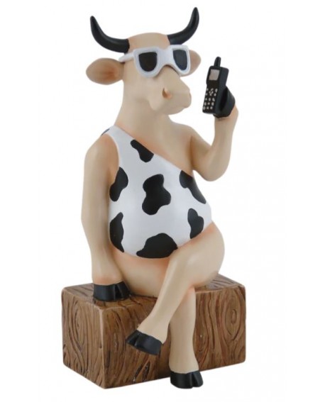 VACHE CALL ME NOW MEDIUM COWPARADE