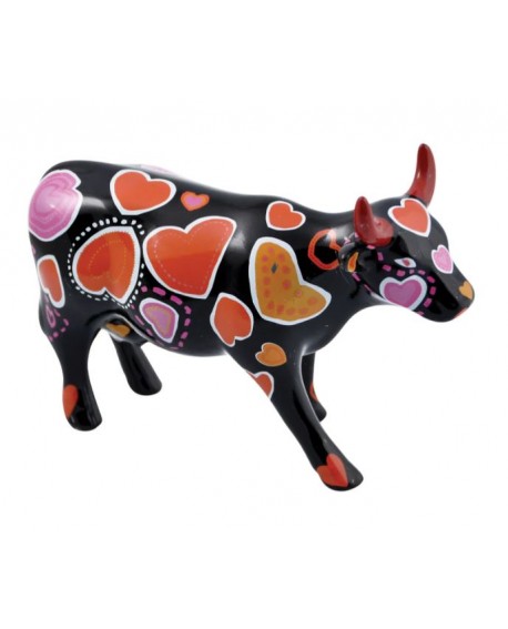 VACHE COW-WEEN OF HEARTS MEDIUM COWPARADE