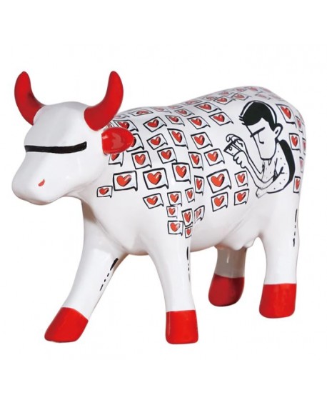 VACHE MENSAGEM RECEBIDO MEDIUM COWPARADE