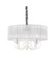 SUSPENSION/LUSTRE SWAN SP3 BLANC IDEAL LUX