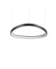 SUSPENSION GEMINI SP D61 NOIR IDEAL LUX