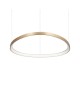 SUSPENSION GEMINI SP D81 LAITON BROSSE IDEAL LUX