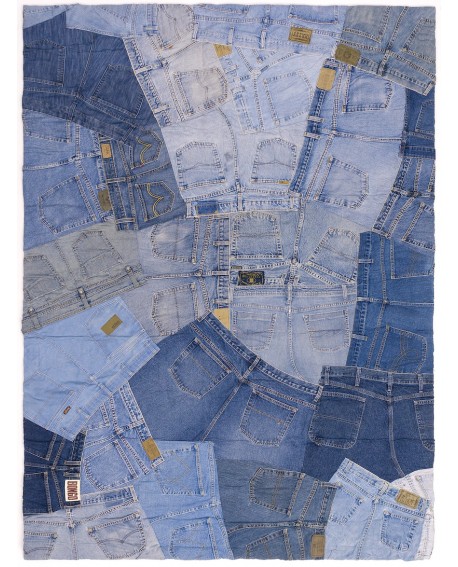 TAPIS BACK JEANS CUT CUT