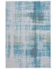 TAPIS MINIMAL AQUA VINTAGE CUT CUT