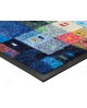 TAPIS COLOURFUL HOUSES WASH AND DRY BY KLEEN-TEX