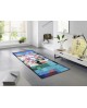 TAPIS COLOURFUL HOUSES WASH AND DRY BY KLEEN-TEX 75 x 190 CM