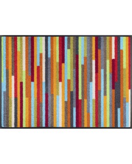 TAPIS MIKADO STRIPES WASH AND DRY BY KLEEN-TEX 60 x 85 CM