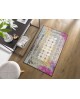 TAPIS TAZA PINK WASH AND DRY BY KLEEN-TEX 75 x 120 CM