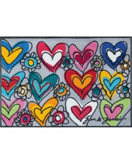 TAPIS WITH LOVE ALL THINGS ARE POSSIBLE WASH AND DRY BY KLEEN-TEX