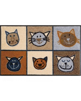 TAPIS MIAU-MIAU WASH AND DRY BY KLEEN-TEX