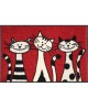 TAPIS THREE CATS WASH AND DRY BY KLEEN-TEX