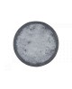 TAPIS SHADES OF GREY ROUND WASH AND DRY BY KLEEN-TEX