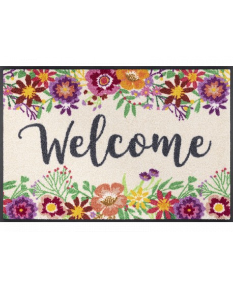 TAPIS WELCOME BLOOMING WASH AND DRY BY KLEEN-TEX 50 x 75 CM