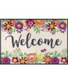 TAPIS WELCOME BLOOMING WASH AND DRY BY KLEEN-TEX