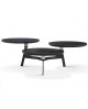 TABLE DE SALON DISKO JADE NOIR/OR GALEA