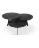 TABLE DE SALON DISKO JADE NOIR/OR GALEA