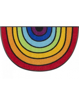 TAPIS ROUND RAINBOW WASH AND DRY BY KLEEN-TEX