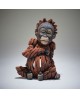 BABY ORANGUTAN ROUGE ORANGEBY EDGE SCULPTURE