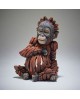 BABY ORANGUTAN ROUGE ORANGEBY EDGE SCULPTURE