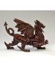DRAGON RED BY EDGE SCULPTURE