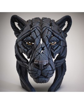 BLACK PANTHER BUST BY EDGE SCULPTURE