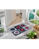 TAPIS SERGEJ GREY WASH AND DRY BY KLEEN-TEX 50 x 75 CM