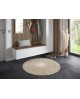 TAPIS CASCARA BEIGE WASH AND DRY BY KLEEN-TEX 115 x 115 CM