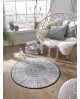 TAPIS CASCARA GREY WASH AND DRY BY KLEEN-TEX 85 x 85 CM