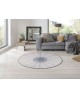 TAPIS CASCARA GREY WASH AND DRY BY KLEEN-TEX 145 x 145 CM