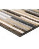 TAPIS MIKADO STRIPES NATURE WASH AND DRY BY KLEEN-TEX