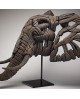 AFRICAN ELEPHANT BUST BY EDGE SCULPTURE