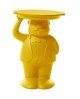TABLE D'APPOINT AMBROGIO JAUNE SLIDE