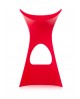 TABOURET KONCORD ROUGE SLIDE