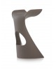 TABOURET KONCORD GRIS ARGILE SLIDE