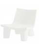 FAUTEUIL LOW LITA BLANC SLIDE