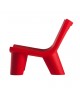 FAUTEUIL LOW LITA ROUGE SLIDE