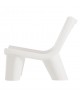 FAUTEUIL LOW LITA BLANC SLIDE