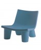 FAUTEUIL LOW LITA BLEU POUDRE SLIDE