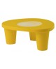 TABLE LOW LITA JAUNE SLIDE