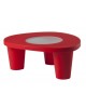 TABLE LOW LITA ROUGE SLIDE