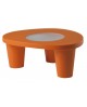 TABLE LOW LITA ORANGE SLIDE