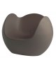 FAUTEUIL BLOS CHOCOLAT SLIDE