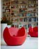 FAUTEUIL BLOS ROUGE SLIDE