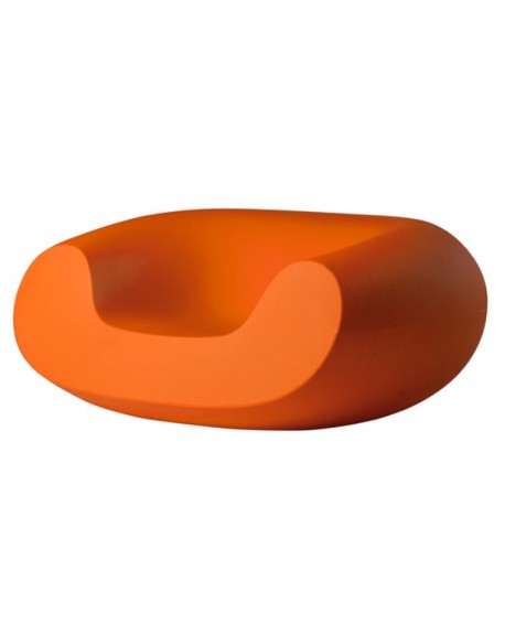 FAUTEUIL CHUBBY ORANGE SLIDE