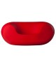 FAUTEUIL CHUBBY ROUGE SLIDE
