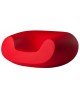 FAUTEUIL CHUBBY ROUGE SLIDE