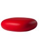 POUF/TABLE CHUBBY ROUGE SLIDE