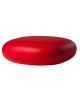 POUF/TABLE CHUBBY ROUGE SLIDE