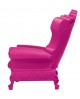 FAUTEUIL QUEEN OF LOVE FUCHSIA SLIDE